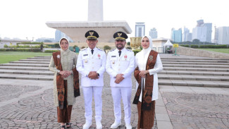 Sah! Kota Batu Dipimpin Putra Daerah Terbaik, Cak Nur-Mas Heli