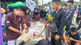 Pemeriksaan Hewan Peliharaan Secara Gratis saat Momen HPN di CFD Malang