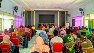 Ratusan Kepsek SD Negeri Maupun Swasta Dikumpulkan Disdikbud Jombang