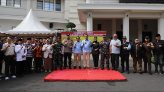 Deklarasi Damai Sebelum Sertijab Wali Kota dan Wakil Wali Kota Malang