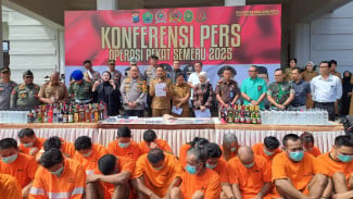 Deretan Kejahatan Diungkap Polresta Malang Kota Selama Operasi Semeru 2025