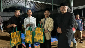 Bukber dan Santunan, Cara Pemdes Tulungrejo dan PT BFG Kenalkan Pembangunan Wisata Baru