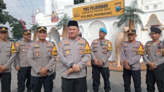 Kapolres Jombang Cek Posyan Demi Pastikan Arus Mudik Lebaran 2025 Aman