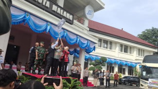 14 Bus Mudik Gratis Diberangkatkan Wali Kota Malang ke Kampung Halaman