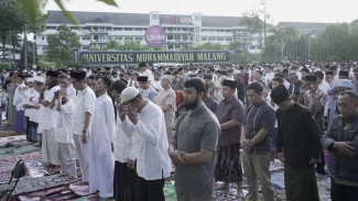 Seribu Jemaah Salat Ied di UMM, Ada Pesan Kunci Hadapi Situasi Terkini