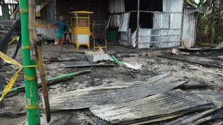 Warung Soto di Jombang Terbakar Ludes, Diduga Dilempar Bom Molotov Oleh Orang Misterius