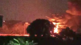 Tol Gempol-Pasuruan Macet Total Akibat Truk TNI Pembawa Amunisi Terbakar