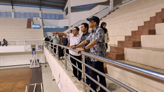 Sidak GOR Ken Arok, DPRD Kota Malang Minta Perbaikan Dipercepat Karena Porprov Semakin Dekat