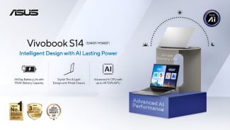 Laptop AI Modern Bikinan Asus Resmi Diluncurkan di Indonesia
