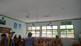 Bangunan Ruang Kelas Belum Selesai, SMPN 2 Diwek Jombang Direhab Pakai DAU Rp500 Juta