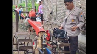 Diesel Traktor Warga Mangunan Jombang Dibobol Maling, Aksi Pelaku Terekam CCTV