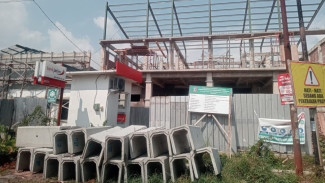 Nilai Kontrak Sisa Sebulan, Progres Proyek Puskesmas Keboan Jombang Baru 25 Persen