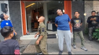 Saat Para Jurnalis Tiba-tiba Lomba di Kantor GBP Malang
