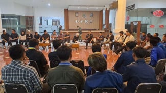 Temui Mahasiswa Cipayung Plus DPRD Kota Malang Janji Kawal Aspirasi
