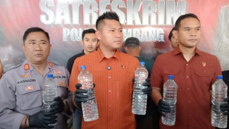 Jual Miras Tradisional, Pria Asal Kabuh Jombang Ditangkap Polisi