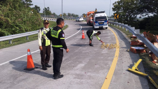 Kecelakaan Truk di Tol Jombang, Dua Korban Luka Dirujuk ke RSUD Kertosono