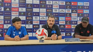 Arema FC Telan Kekalahan Perdana di Super League, Marcos Minta Maaf ke Aremania