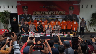 18 Orang Ditetapkan Jadi Tersangka Dalam Demo Ricuh di Kota Malang