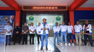 Pesan Sam Wawali Untuk Tim Persema Legend Sebelum Berangkat ke Piala Wali Kota Solo