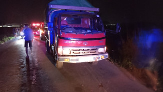 Satu Tewas dan Tiga Luka Setelah Dua Motor Tabrak Truk di Mojowarno Jombang