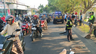 Pengendara Motor Tewas di Tempat Usai Tabrak Truk Tronton di Cukir Jombang