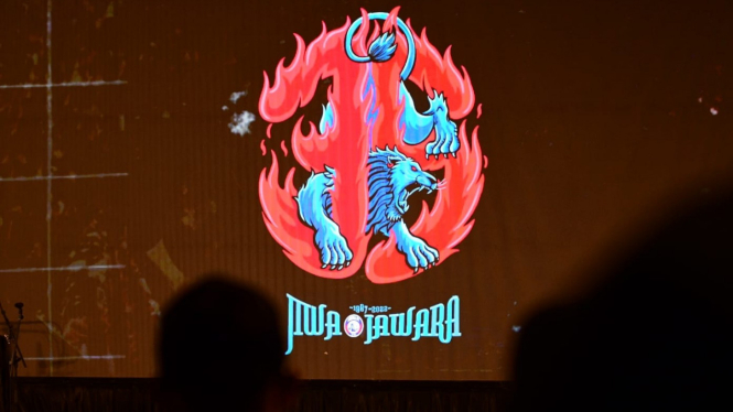 Logo HUT ke 35 Arema FC dengan tema Jiwa Jawara