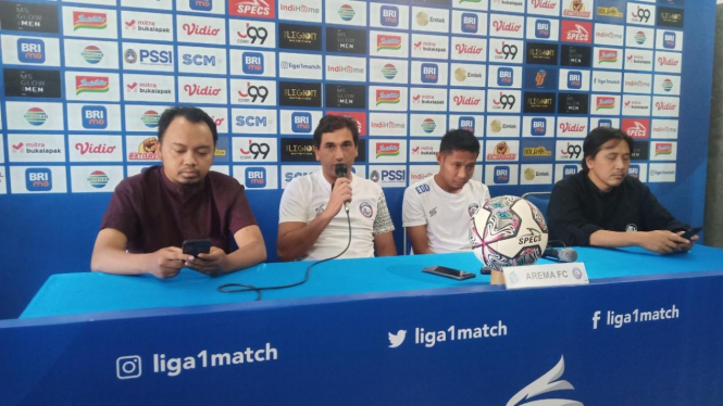 Pelatih Arema FC, Eduardo Almeida jelang lawan PSIS