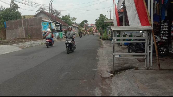 TKP penjambretan di Arjowinangun, Kota Malang.