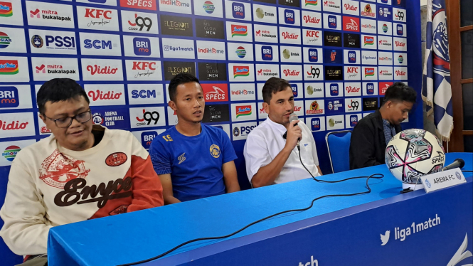 Tim Arema FC jelang laga kontra Rans Nusantara