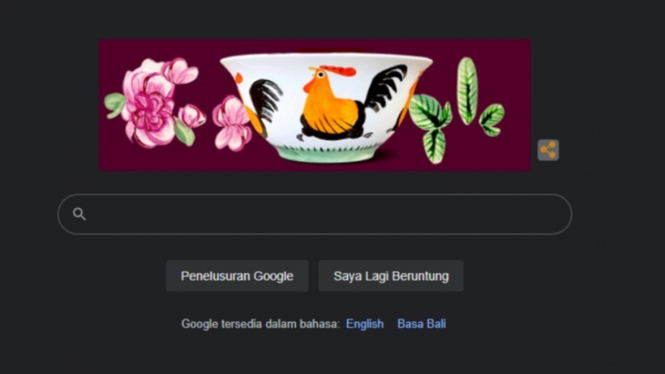 Mangkuk Ayam Legend Di Laman Utama Google Hari Ini