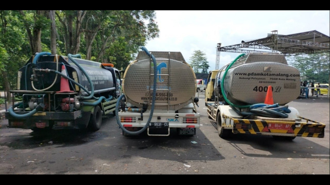 Tangki Air Perumda Air Minum Tugu Tirta Kota Malang