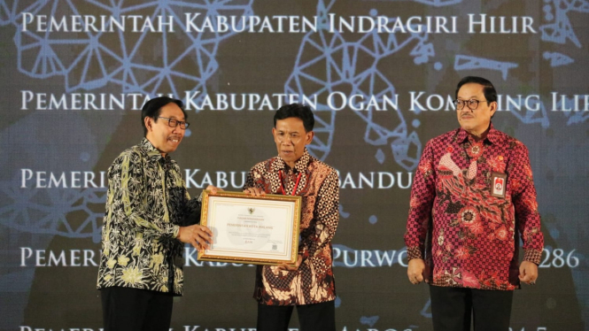 Pemkot Malang Raih Anugerah Meritokrasi Birokrasi Nasional