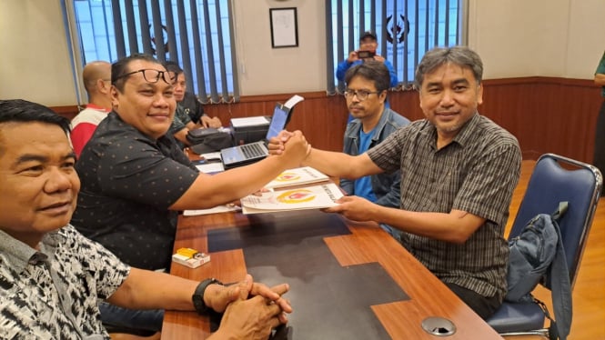 Djoni Sudjatmoko mendaftar sebagai calon Ketua KONI Kota Malang