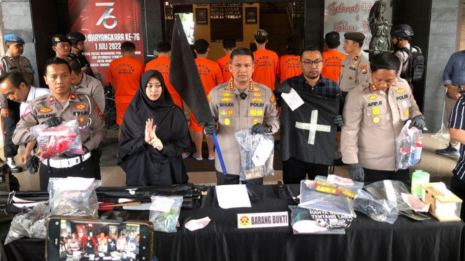 Polresta Malang Kota menetapkan 7 tersangka demo ricuh kantor Arema FC