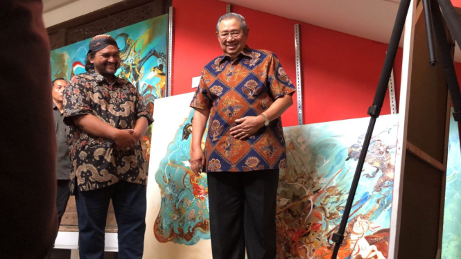 Presiden RI ke 6, Susilo Bambang Yudhoyono di Malang