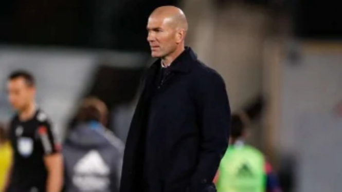 Mantan Pelatih Real Madrid, Zinedine Zidane.