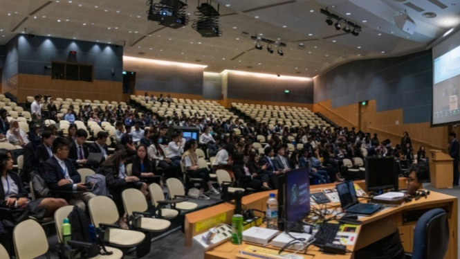 Konferensi simulasi sidang PBB di NTU Singapore MUN