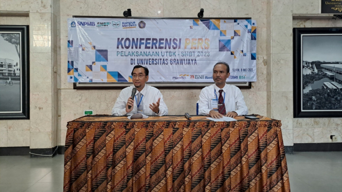 Rektor UB, Prof. Widodo dan Prof.Dr. Imam Santoso