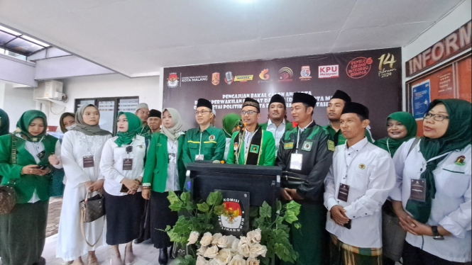 DPC PPP Kota Malang daftarkan 45 Bacaleg di KPU