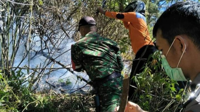 Kebakaran hutan dan lahan di Kota Batu yang terjadi pada tahun 2019.
