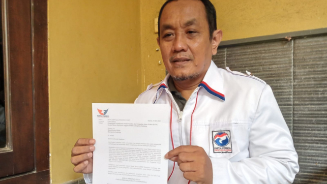 Ketua DPD Partai Perindo Kabupaten Jombang, Achmad Tohari