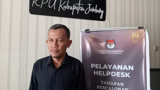 Komisioner KPU Jombang, As'ad Choiruddin.