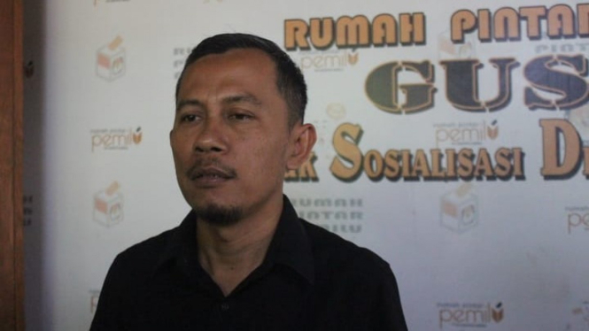 Komisioner KPU Kabupaten Jombang, As'ad Choiruddin.