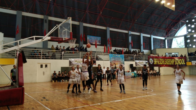 Kompetisi basket yang digelar Perbasi Kota Batu.