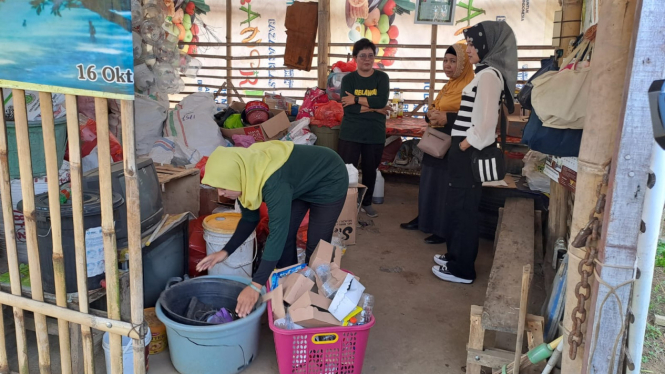 Bank Sampah Tempe Barokah di Kedungkandang, Kota Malang