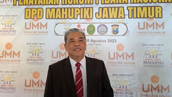Ketua DPD Mahupiki Jatim Prof. Dr. Tongat SH, M.Hum.