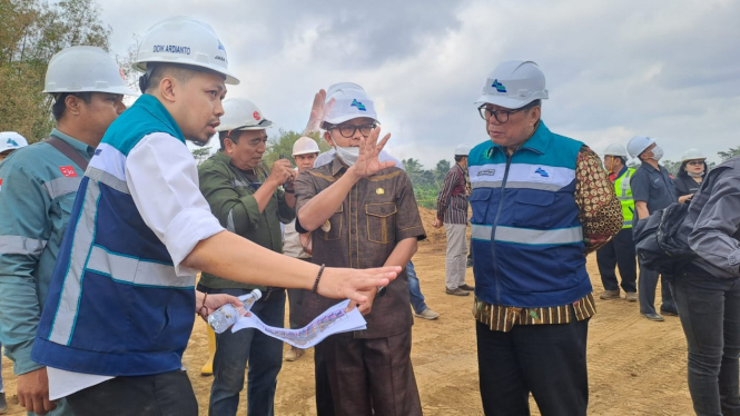 Pemantauan progres SPAM Bango di Kota Malang