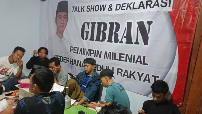 Pemuda di Jombang deklarasi dukung Gibran Rakabuming