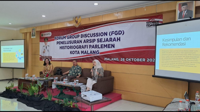 FGD penelusuran sejarah dan hari lahir DPRD Kota Malang