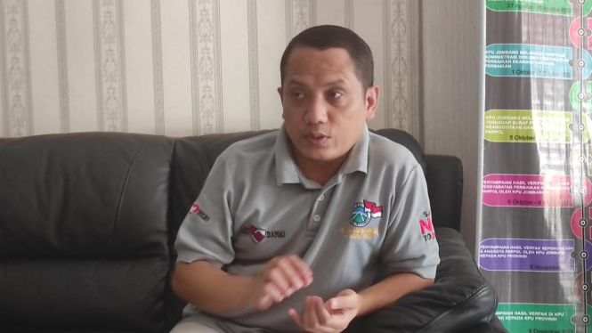Ketua KPU Jombang, Abdul Wadud Burhan Abadi